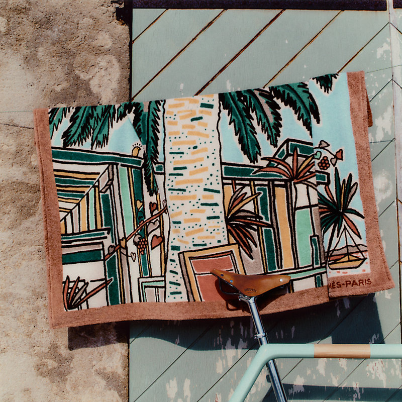 Vue sur la Dune beach towel | Hermès USA Vue sur la Dune beach towel | Hermès USA